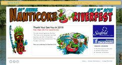 Desktop Screenshot of nanticokeriverfest.com